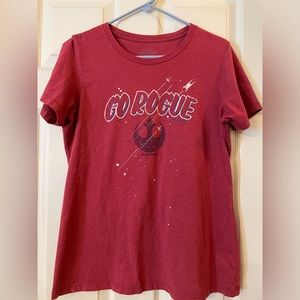Star Wars Red Tee Shirt size XL